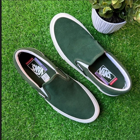 Vans Skate Slip On Wrapped Green - Picture 5 of 7